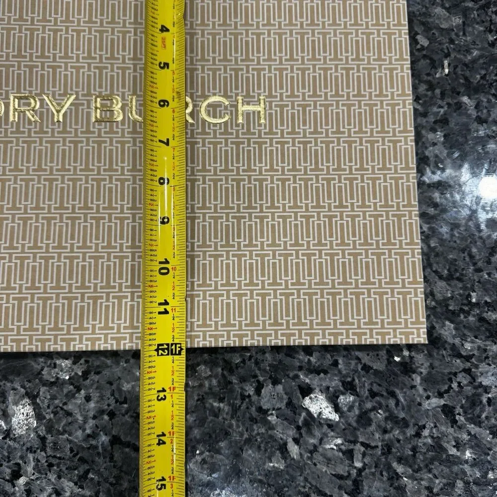 Tory Burch Shopping 2026 Authentic Empty Gift Bag (16” X 12” X 6” )